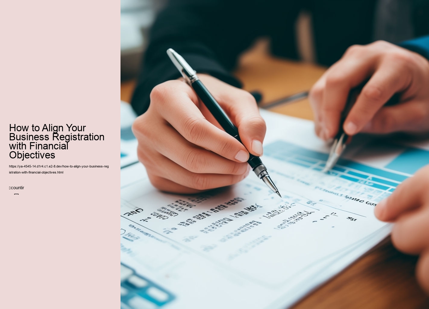 How to Align Your Business Registration with Financial Objectives