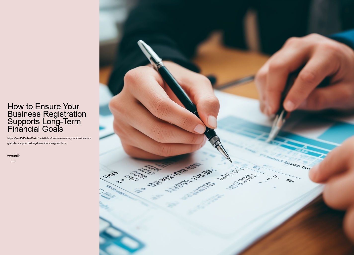 How to Ensure Your Business Registration Supports Long-Term Financial Goals