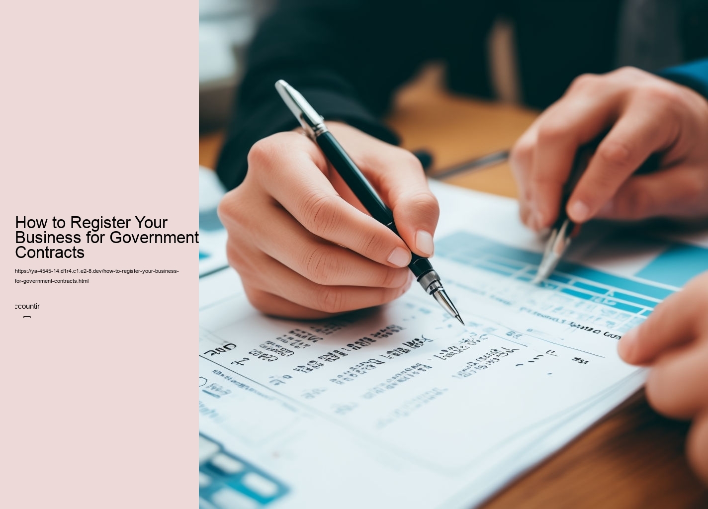 How to Register Your Business for Government Contracts