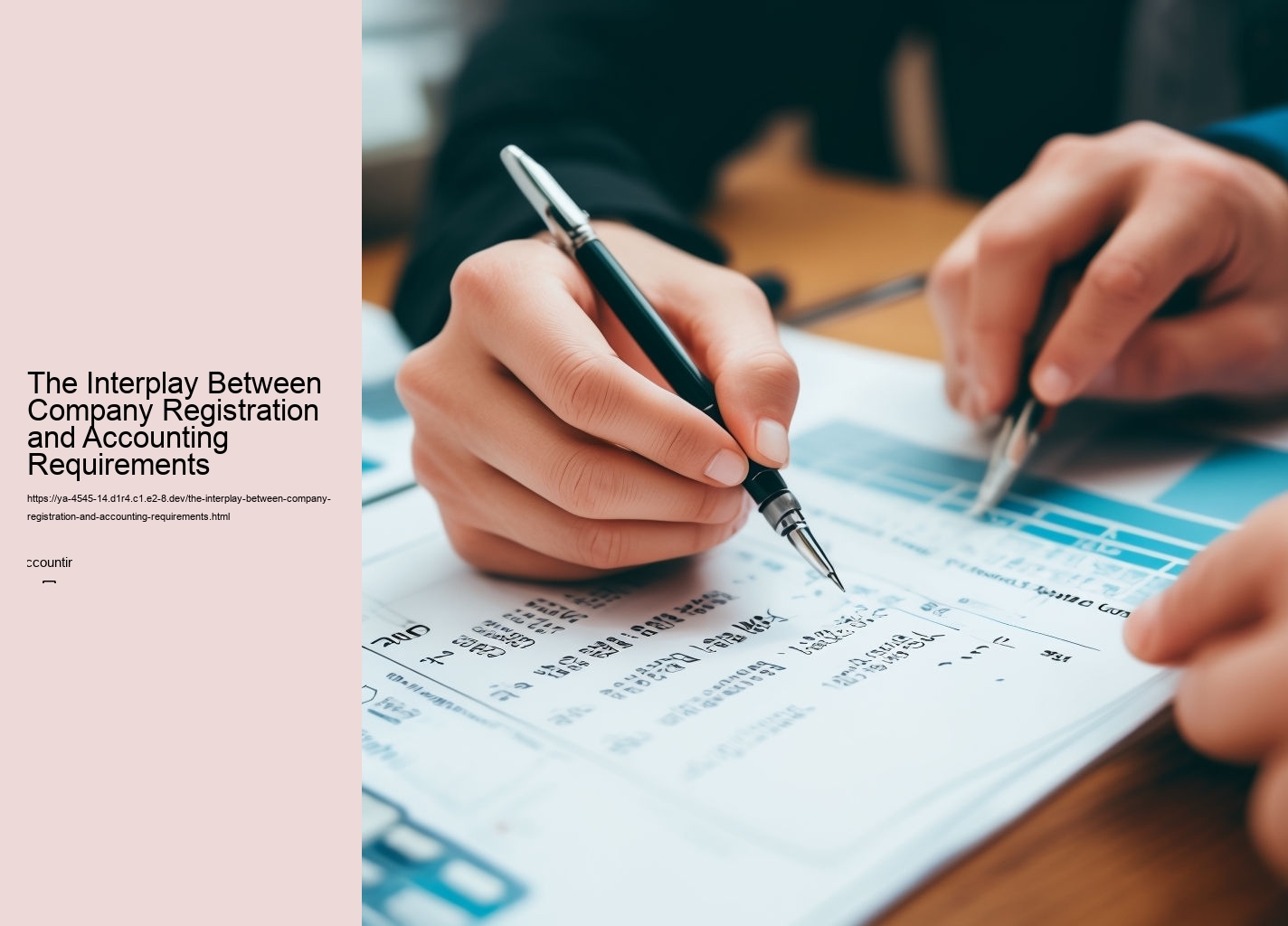 The Interplay Between Company Registration and Accounting Requirements